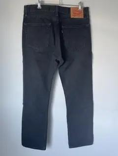 リーバイス Levi's 505 w33 ブラックデニムパンツ
