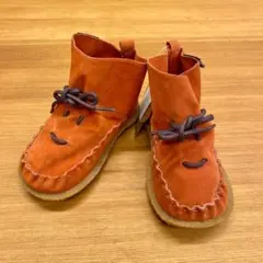 ★新品未使用★　MISATOMIKI（ミサトミキ）キッズブーツ　赤茶　13cm