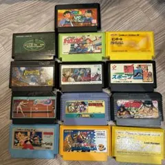 ファミコンソフト13本まとめ売り（おまけで10本付けます）