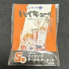 ハイキュー‼︎ くじラック　S賞　ミニクリアキーホルダーセット　日向翔陽