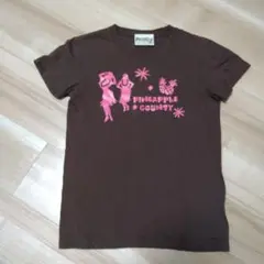 PINEAPPLE COUNTY ブラウン Tシャツ　ハワイで購入