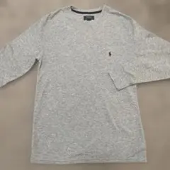 ラルフローレン　グレー 長袖カットソー M 美品