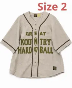 ファンシーツィード GREAT KOUNTRY ベースボールロングスリーブシャツ