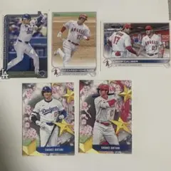 topps 大谷翔平　5枚