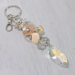 アンテプリマ チャーム クリスタル バッグチャーム 花 クローバー バンビ