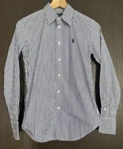 【美品】POLO RALPH LAUREN ストライプシャツ サイズ00