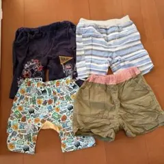 【最終値下げ】アンパンマン 子供用 90-100cm ハーフパンツ4点セット