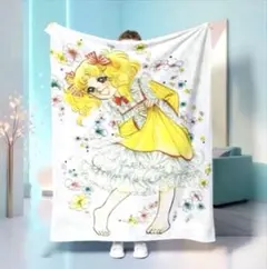 ☆キャンディキャンディ　キャラクターデザイン　ブランケット　フランネル毛布★のサムネイル