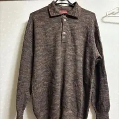 イタリア製 EXAMPLE by MISSONIメリノウール ニットポロメランジのサムネイル