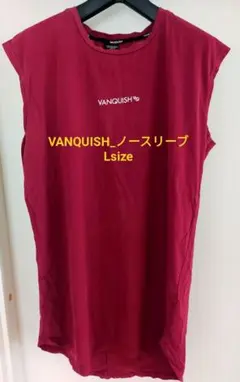 (gf様専用)VANQUISH ノースリーブ Lサイズ 赤