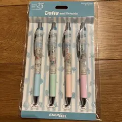 ダッフィーフレンズ　ボールペンセット 新品　25周年　グッズ