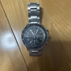 y*u様 SEIKO ソーラークロノグラフ ブラック