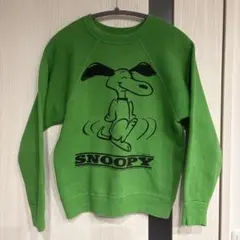 60年代SNOOPY スウェット グリーン 【ヴィンテージ スプルース】のサムネイル