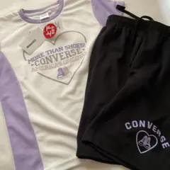 ♥︎ 新品 CONVERSE トップス&ボトムス セット 150 ♥︎のサムネイル