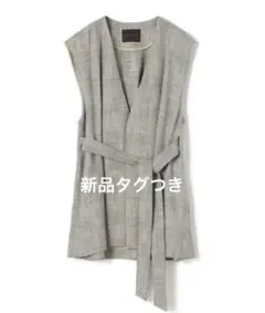 新品タグ付トモローランド　アイボリージレ 2025年最新】Tomorrowland collection ジレの人気アイテム