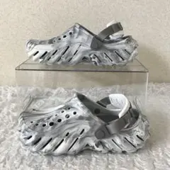 CROCS エコー　マーブル　クロッグ　24cm