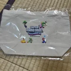 スーパーマリオブラザーズ・ワンダー　ランチトート　ノベルティ
