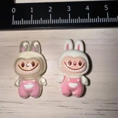 ラブブのデコレーションパーツ 2個セット