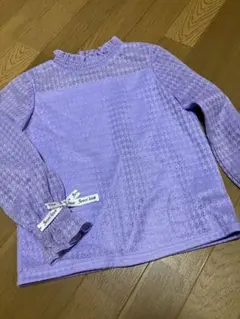 ジェニィ♡Jenni love レース♡紫色 長袖カットソー