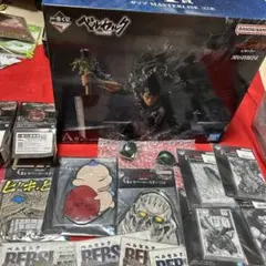 一番くじベルセルク Ａ賞ガッツフィギュア 他16点セット