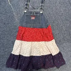 OSHKOSH サロペットスカート　4T