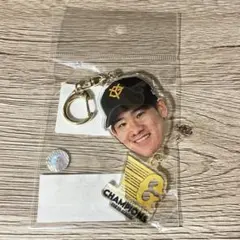 JERA セ・リーグ2024優勝記念2連フェイスDEキーホルダー#97 井上温大