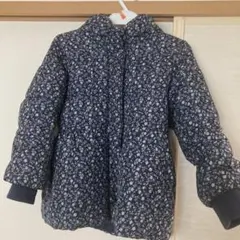 3can4on 花柄ダウンコート 120