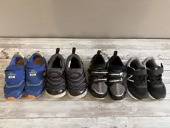 New Balance NIKE asics4点キッズシューズ