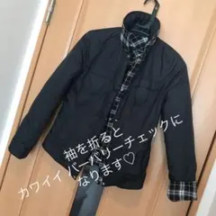 ♡美品バーバリーブルーレーベル リバーシブル ダウンジャケット