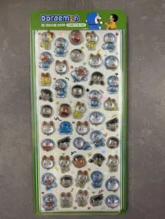 ドラえもん 3Dクリスタルステッカー 48枚入り
