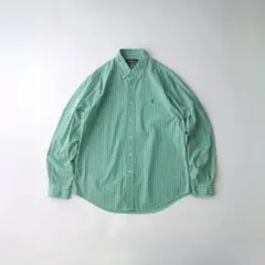 Ralph Lauren 90s L/S BD Striped Shirt L