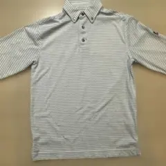 ストライプ 長袖 ポロシャツ