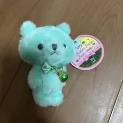 ミントグリーン クマぬいぐるみ バースデーベアー 5月生まれ