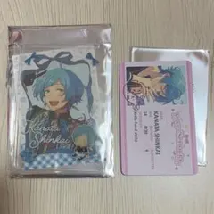 あんスタ 深海奏汰 ミニブロマイド＆硬質カードケース 恋恋学生証 2点セット