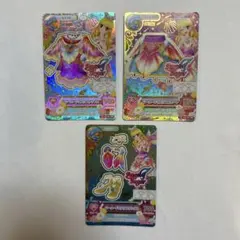 アイカツ ジュエリングレア衣装カード 4枚セット アンジュアクアマリン