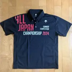 デサント 2024 ALL JAPAN ポロシャツ L