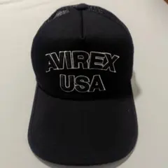 AVIREX USA ラインストーン メッシュキャップ - メルカリ