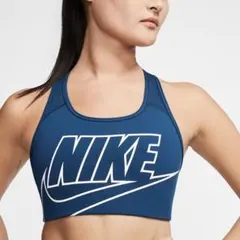 新品・未使用　タグ付き　NIKE DRI-FIT スポーツブラ ダークブルー