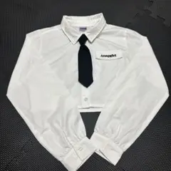 ANAP GIRL 長袖シャツ ネクタイ付き Sサイズ