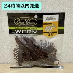 【新品】エバーグリーン ゾワゾワ3.5 スカッパノン ワームのサムネイル