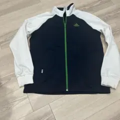 adidas ジップアップジャケット アディダス　ジャージ 刺繍ロゴ　M