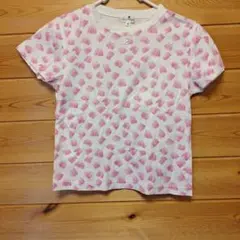 courreges クレージュ 半袖 Tシャツ ピンク 総柄のサムネイル