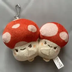 きのこ マスコットキーチェーン ぬいぐるみ