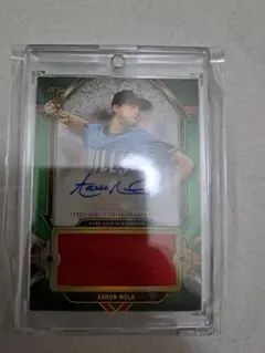 topps　アーロンノラ　50シリアル　ジャンボレリック