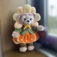 香港ディズニー　ハロウィン　シェリーメイぬいぐるみキーチェーン