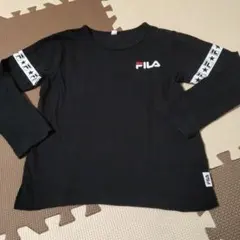 FILA ブラック 長袖Tシャツ　130