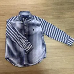 Ralph Lauren コットン ストライプ シャツ 3T ラルフローレン