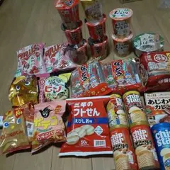 辛ラーメン　ラ王　チップスター　納豆スナック　まとめ売り　食品　菓子　詰め合わせ