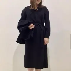 SHIPS ネイビー ワンピース　セレモニー　卒業式　卒園式　入学式　入園式