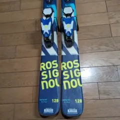 ROSSIGNOL スキー板 128cm ビンディング付き